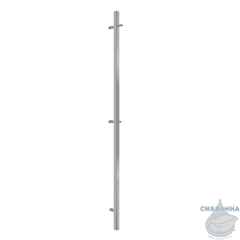 Полотенцесушитель электрический Terminus Uno 3х160 квадратная (с возможностью скрытого подключения) (хром)