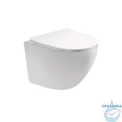 Унитаз подвесной безободковый Aquatek Европа AQ1901-00 (с сиденьем Soft Close (микролифт)