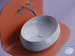  Раковина на столешницу 56 см Ceramicanova Element CN5033
