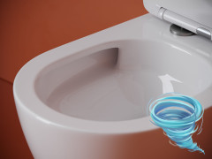 Унитаз подвесной безободковый Ceramicanova Uno Rimless CN11001T с сиденьем быстросъемным Soft Close (микролифт)