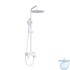 Душевая система Wasserkraft 250 1 режим A185.257.155.WM (белый матовый)