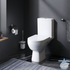 Унитаз напольный безободковый AM.PM Sunny FlashClean с бачком и сиденьем Soft Close (микролифт)