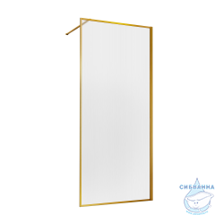 Walk-in Vincea Walk-In HP Art 100 см VSW-1HP100FLBG (брашированное золото)