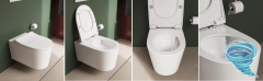 Унитаз подвесной безободковый VitrA Nest QuantumFlush 7870B403-0075 с сиденьем Soft Close (микролифт)