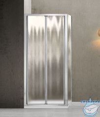 Душевое ограждение Vincea Garda 90x90 профиль хром, стекло шиншилла VSR-1G9090CH