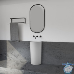 Раковина напольная 45 см ABBER Stein AS2506