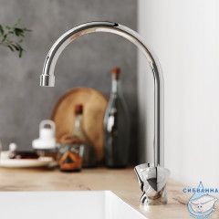 Смеситель для кухни Damixa Object 340000000 (без донного клапана) (хром)