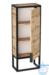 Пенал 1Marka Grunge Loft Н/П дуб вотан