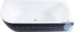 Акриловая ванна Aquanet Family Elegant R 180x80 (белый /черный матовый)