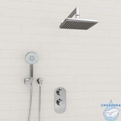 A16028  Встраиваемый комплект для душа с верхней душевой насадкой и лейкой A16028 T
