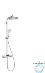 Душевая система Hansgrohe Crometta S 240 1jet Showerpipe 27267000