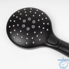 Лейка для душа, Ray, черный, IDDIS, 978IDB11SM