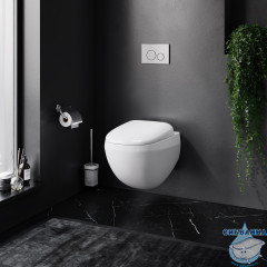 Унитаз подвесной безободковый AM.PM Sensation C301700WH (без сиденья) (белый глянец)