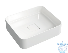 Тумба Aqwella Mobi 60 см бетон светлый, без раковины