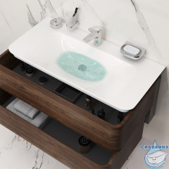 Тумба под раковину AM PM Sensation 100 орех