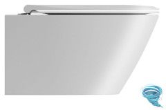 Унитаз подвесной GSI Modo 8415FR409 с сиденьем Soft Close (микролифт) (белый матовый)