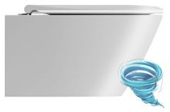 Унитаз подвесной GSI Modo 8415FR409 с сиденьем Soft Close (микролифт) (белый матовый)