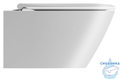 Унитаз подвесной GSI Modo 8415FR409 с сиденьем Soft Close (микролифт) (белый матовый)