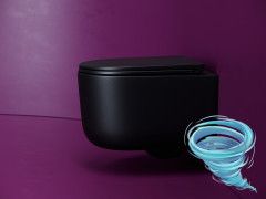 Унитаз подвесной безободковый Ceramicanova Ulma Rimless CN4006TMB с сиденьем быстросъемным Soft Close (микролифт)