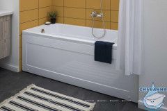 Акриловая ванна Aquanet West 140x70 с каркасом