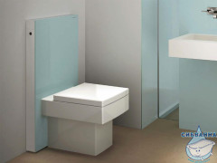 Сантехнический модуль Geberit Monolith Standart 131.001.SL.1 для напольных унитазов