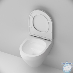 Унитаз подвесной AM.PM Spirit V2.0 FlashClean C701700MWSC с сиденьем Soft Close (микролифт)