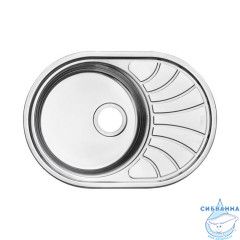 Мойка, нерж. сталь, шелк, 650*460, Suno S, IDDIS, SUN65SDi77
