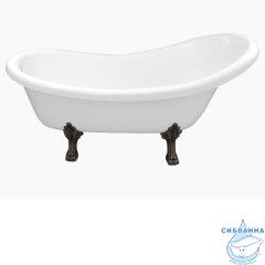 Ванна из литьевого мрамора New Line Sanitary Даллас King Size на ножках 174х81