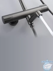 Душевая система Calypso CS2620-9 250 1 режим (оружейная сталь)