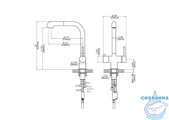 Смеситель для кухни Timo Saona 2346/00FL (хром)
