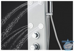 Душевая панель Aquanet Galaxy White 200 2 режима 237438 (белый матовый)