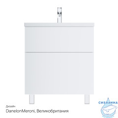 Тумба под раковину AM PM Gem 75 белый глянец