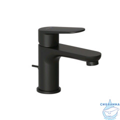  Смеситель для раковины Kludi X-1 322663975 (черный матовый)