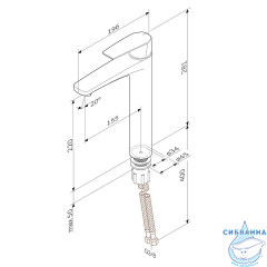 Смеситель для раковины Am.Pm Gem F90A92022 (без донного клапана) (черный матовый)
