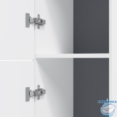Шкаф-пенал подвесной Am.Pm Gem 30 L белый глянец M90CHL0306WG 