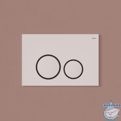 Клавиша смыва, универсальная, белая, Unifix, 003, IDDIS, UNI03WBi77