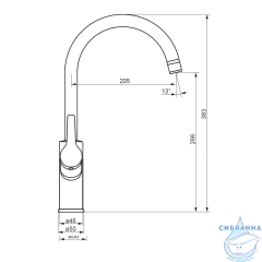 Смеситель для кухни Damixa Eclipse 310721400 (никель)