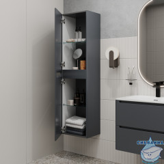 Пенал подвесной Iddis Edifice 40 см, темно-серый EDI40D0i97