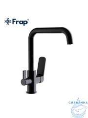 Смеситель кухни Frap F4362 (черный матовый)