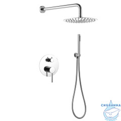 Душевая система Abber Emotion 250 1 режим AF8818 (хром)