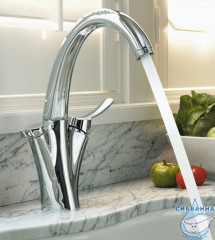 Смеситель для кухни с подключением фильтра Jacob Delafon Carafe E18865-CP