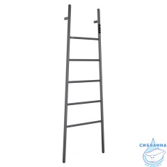 Полотенцесушитель электрический ABBER Treppe AH4705NG оружейная сталь