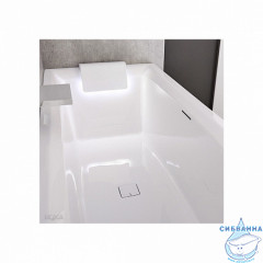 Акриловая ванна Riho Still Square Led LR 180x80 с ножками