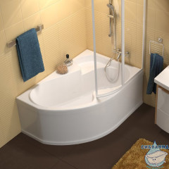 Акриловая ванна Ravak Rosa I 140x105 L с ножками