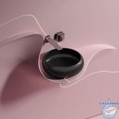  Раковина на столешницу 36 см Ceramicanova Element CN6050MB (черный матовый)