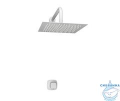 Встраиваемый комплект для душа с верхней душевой насадкой A9551.146.254