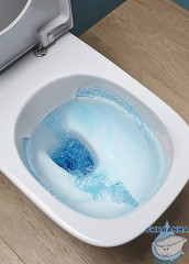 Инсталляция Jacob Delafon с кнопкой смыва ,в комплекте с унитазом Jacob Delafon Struktura E21741RU-00 c сиденьем Soft close (микролифт) легкосъёмное, E21741RU-00