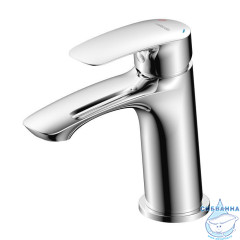 Смеситель для умывальника, глянцевый хром, Rora, Milardo, RORSB00M01