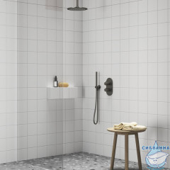 Встраиваемый смеситель для ванны Ravak Espirit X070323 (графит)