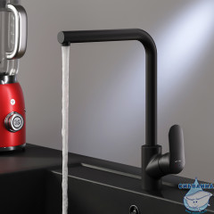 Смеситель для кухни AM.PM Like F8005022 (черный матовый)